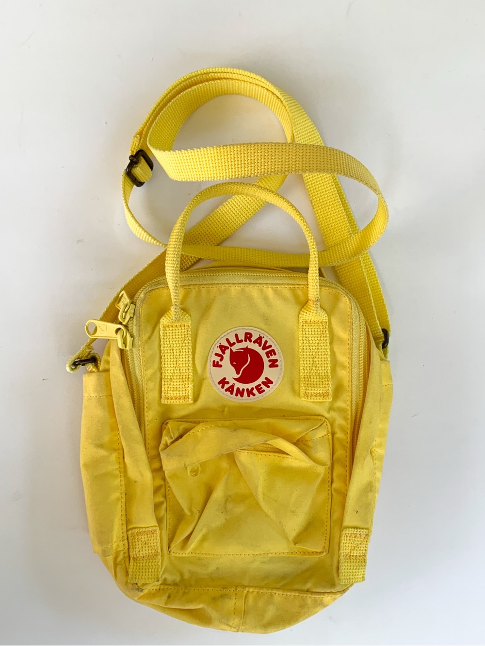 Fjallraven Yellow Mini Kanken Sling Bag